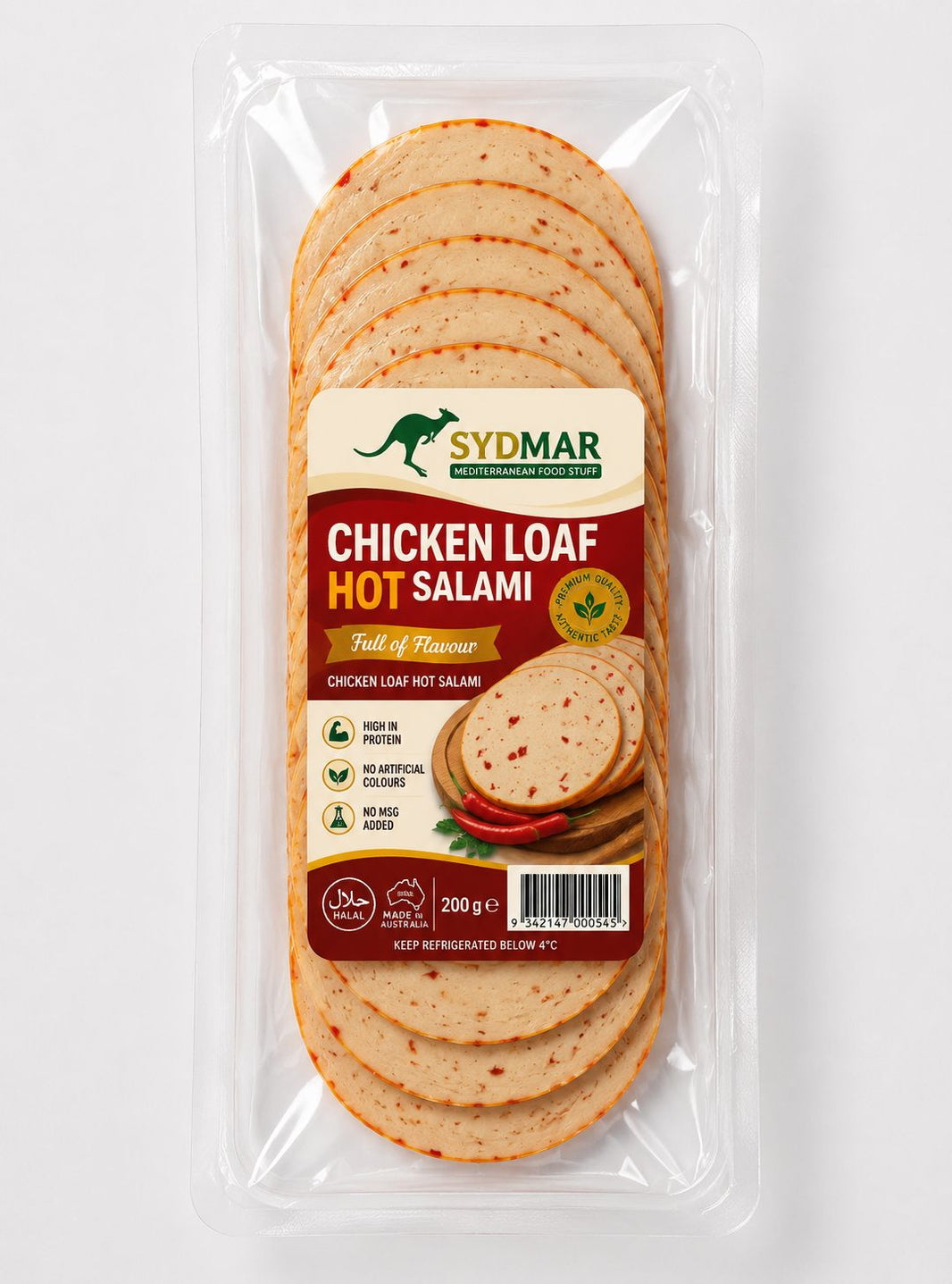 Sydmar Chicken Salami 200g