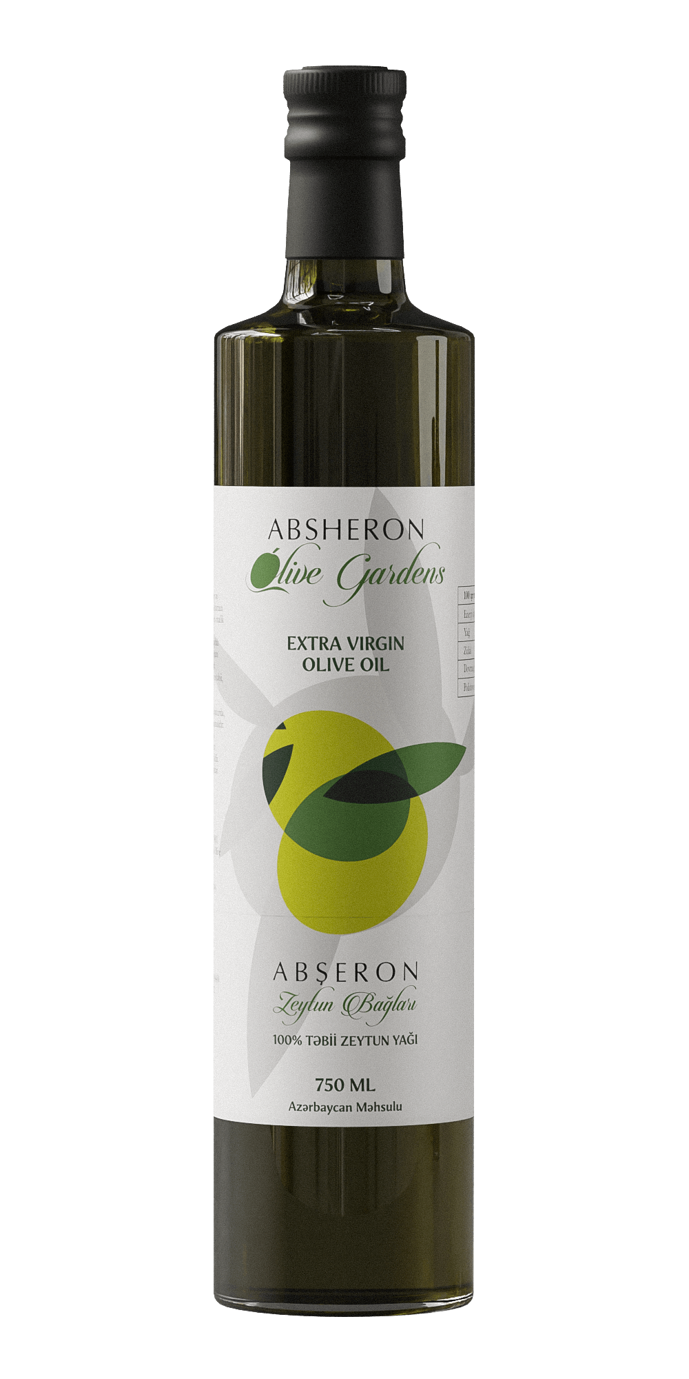 Absheron Extra Virgin olive Oil 750ml
