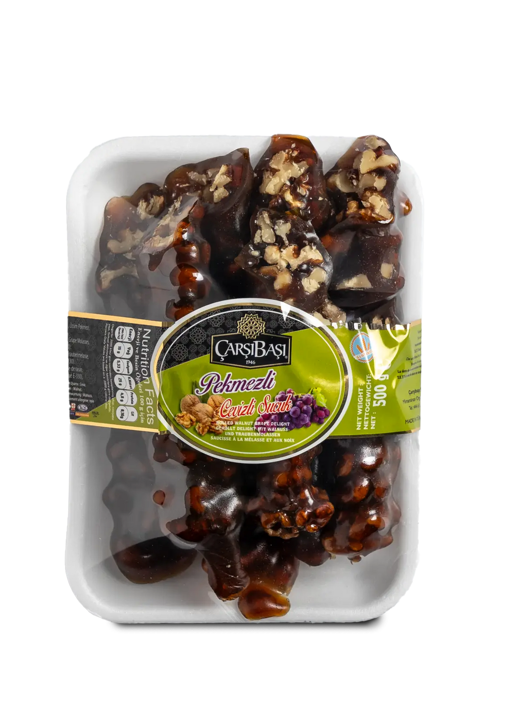 CARSIBASI MELASLI CEVİZLİ SUCUK LEZZETİ 350 GR
