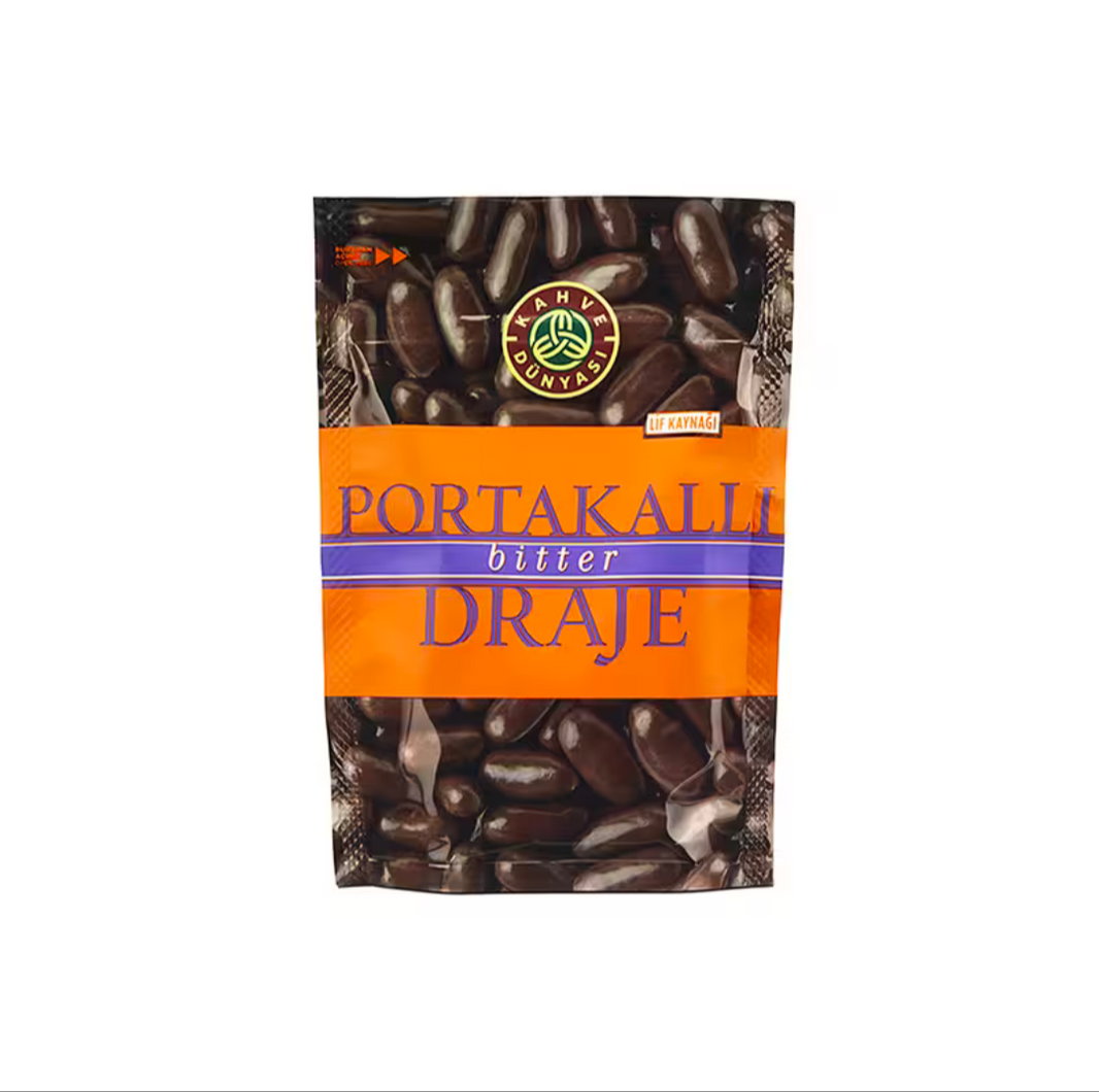 Kahve Dunyasi Orange Dragee Chocolate