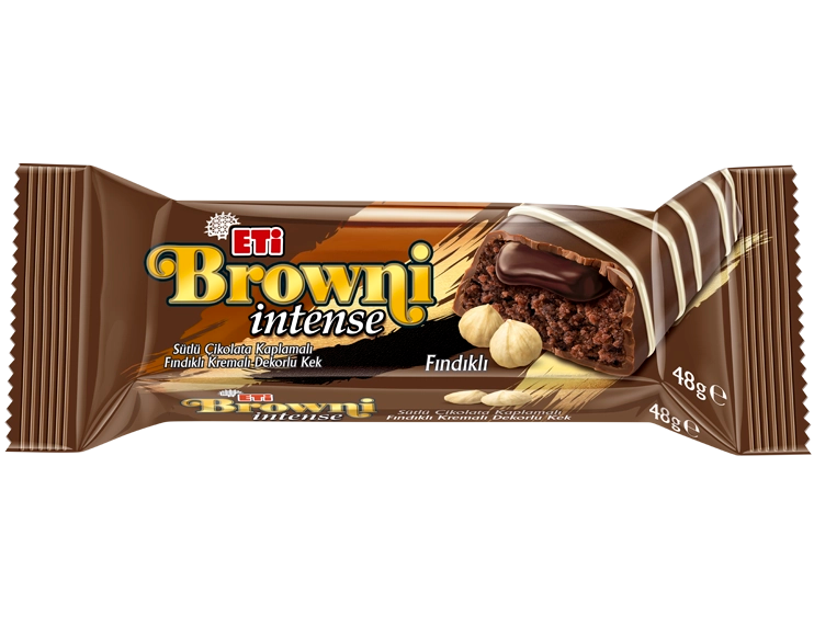 Eti Browni Intense Hazelnut Chocolate Cake 48g