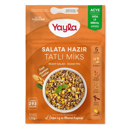 Yayla Sweet Mixed Salad Ready to Eat Pack 120g