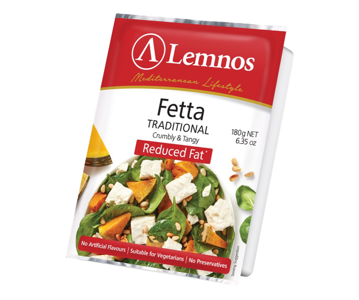 Lemnos Reduced Fat Fetta 180gr