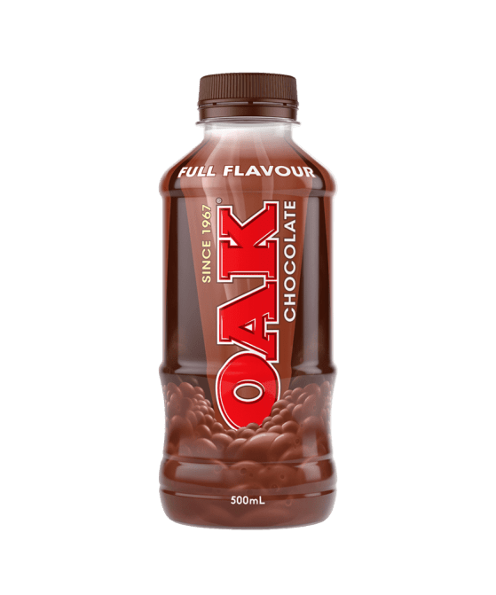 OAK UHT CHOCOLATE FLAVOURED MILK 500 ML