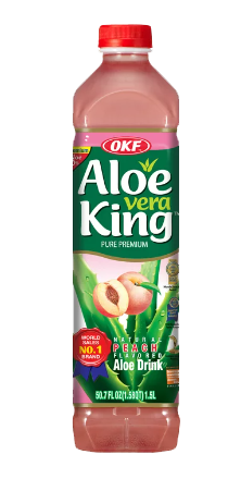 OKF Aloe Vera Peach 1.5 lt