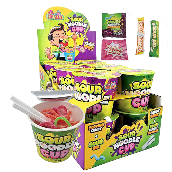 SOUR NOODLE CUP 53 GR
