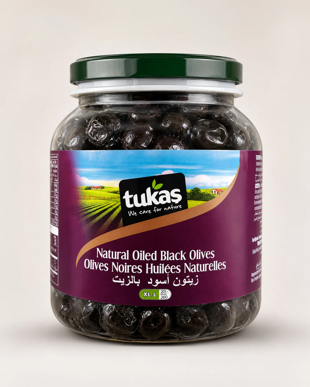 Tukas Sele Black Olives (XL Size) 1kg