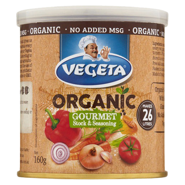 VEGETA ORGANIC STOCK 160G