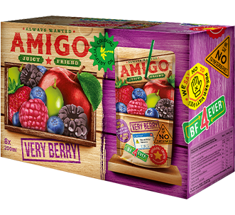 Amigo Drink Pouches 8x200ml