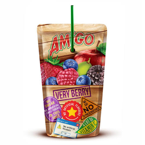 Amigo Drink Pouches 8x200ml