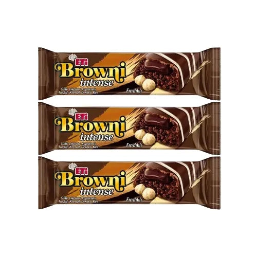 Eti Browni Intense Hazelnut Chocolate Cake 48gX16 packs