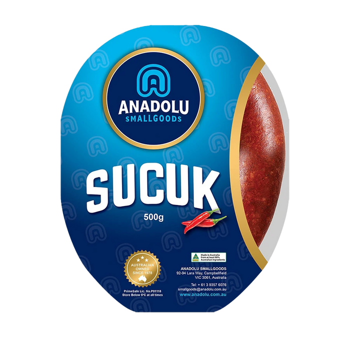 ANADOLU SICAK VAKUM SUCUK 500 GR
