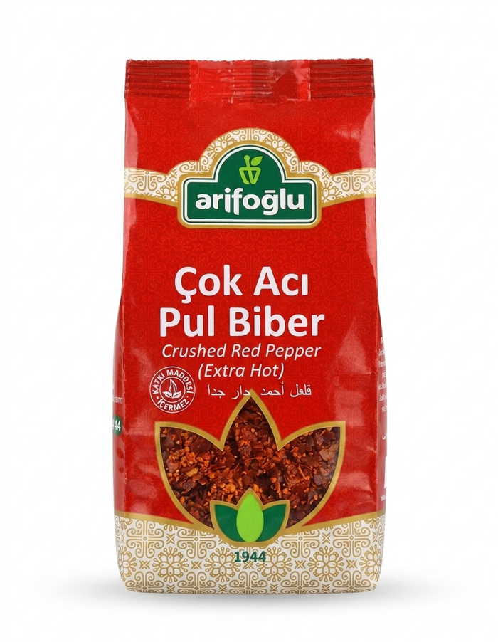 Arifoglu Cok Aci Pul Biber Crushed Red Pepper 70g (Extra hot)