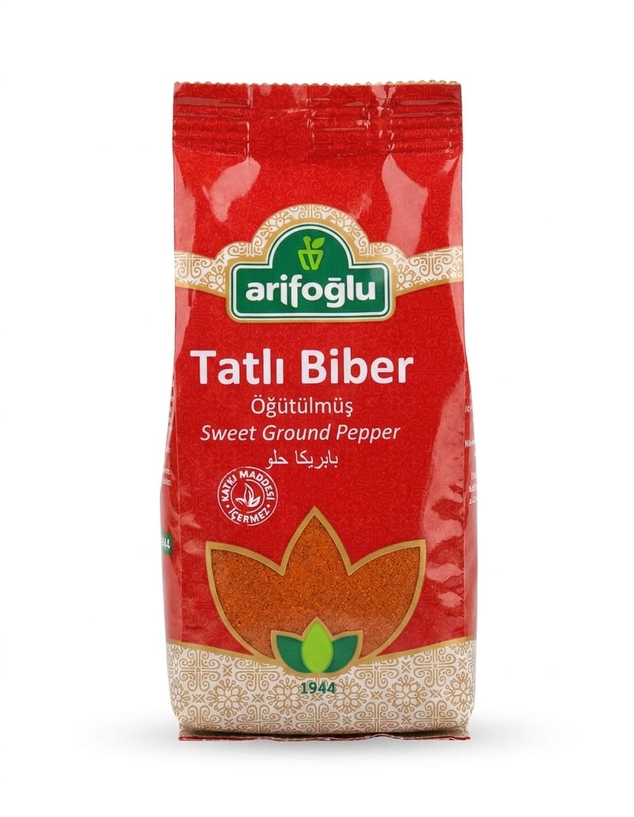 Arifoglu Tatli Biber Ogutlmus (Sweet Ground Pepper) 70g
