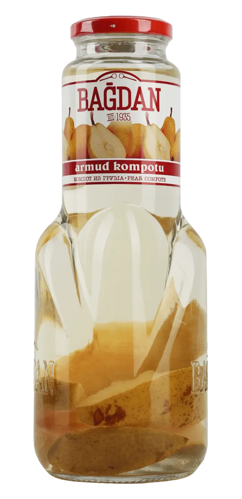BAGDAN PEAR COMPOTE 1LT*8 - sydmarfoods