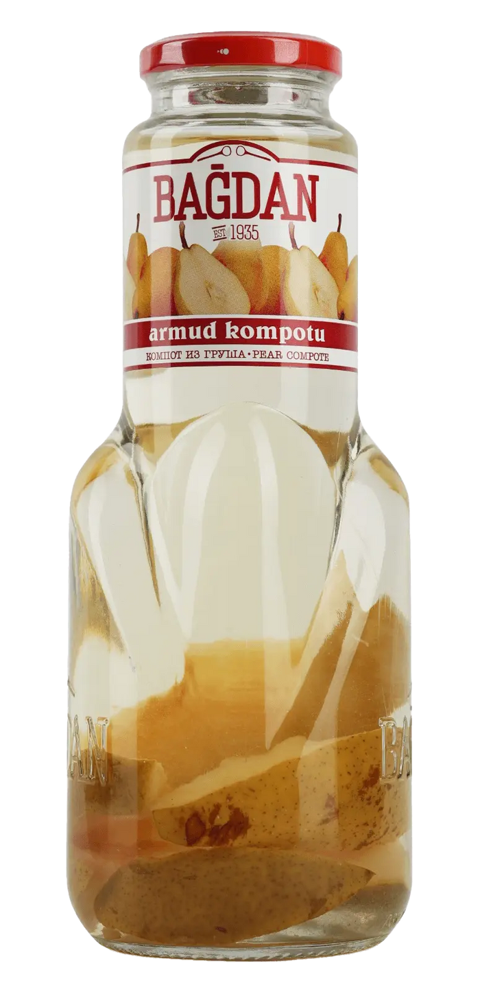 BAGDAN PEAR COMPOTE 1LT*8 - sydmarfoods