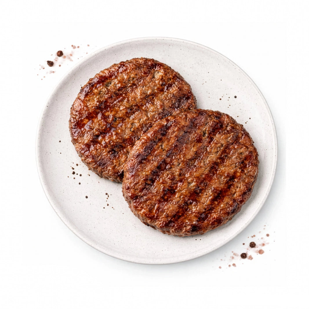 Angel Bay Beef Burgers 4 Patties Pack 480g - Frozen