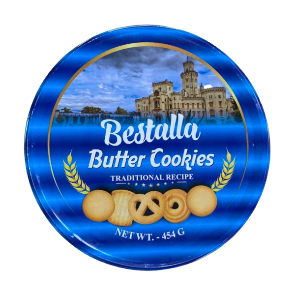 Bestalla Butter Cookies Tin Box 454g