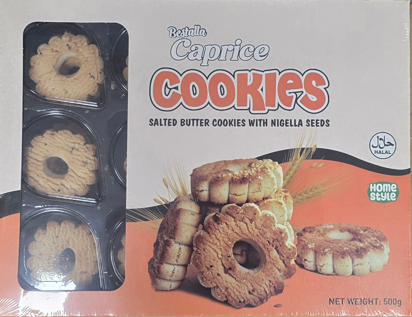 Bestalla Salted Butter Cookies Nigella Seeds