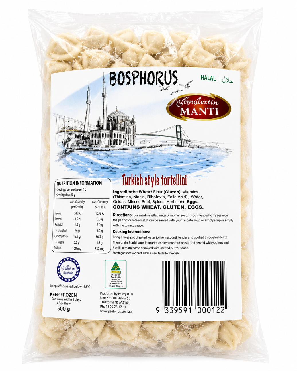 Bosphorus Manti 500g