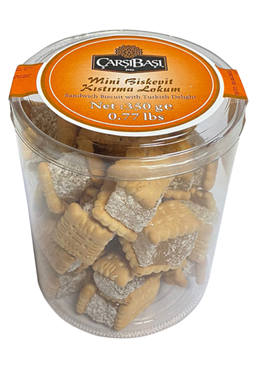 Carsibasi Finger Biscuit Mini Delight Sandwich – Vanilla Flavoured, 350g
