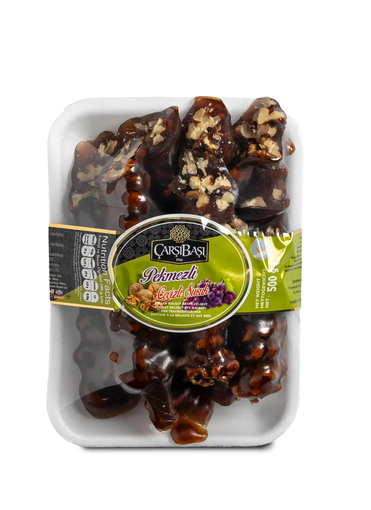 CARSIBASI MELASLI CEVİZLİ SUCUK LEZZETİ 350 GR