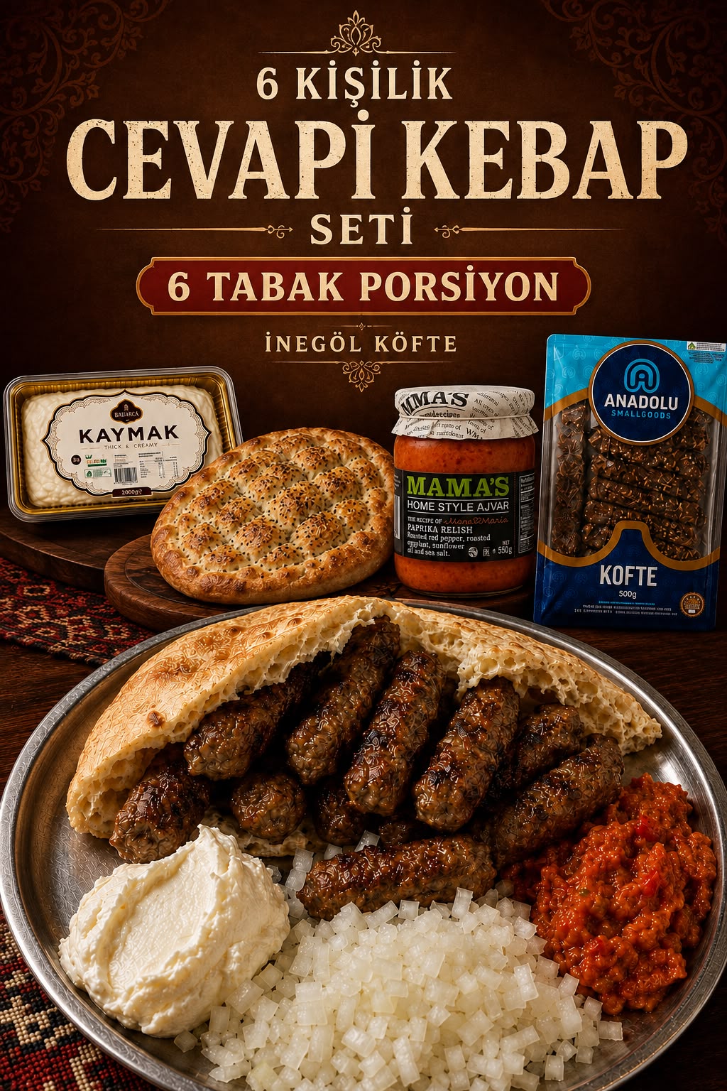 Cevapi Package (Ready to Eat in 15 min)