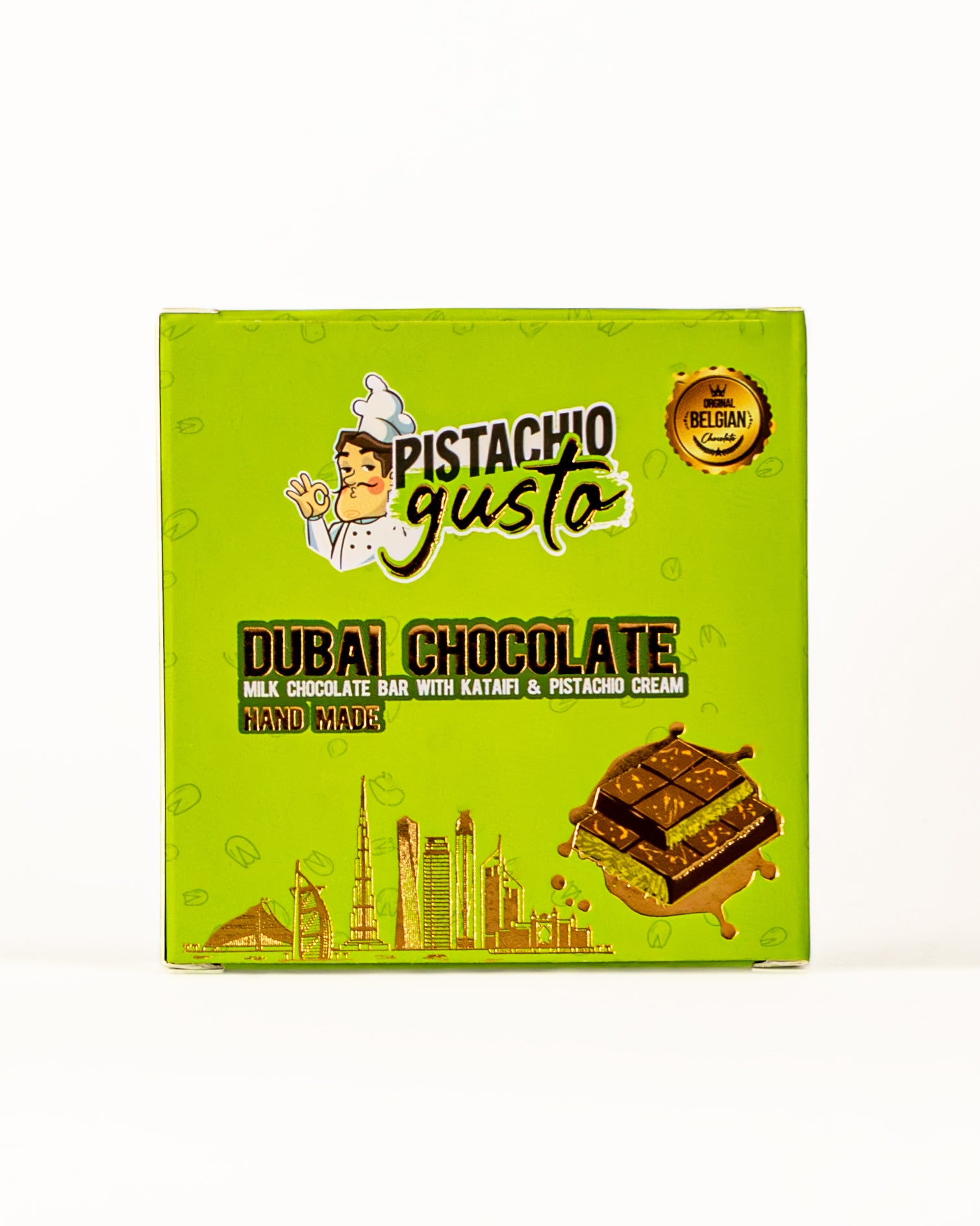 BYGUSTO DUBAİ SÜTLÜ ÇİKOLATASI 100 GR