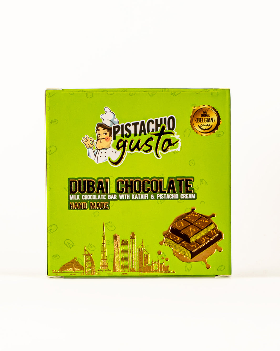 Pistachio Gusto Dubai Chocolate 100g