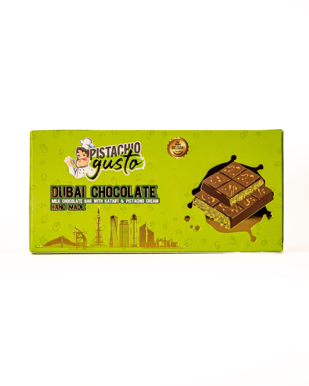 BYGUSTO DUBAİ SÜTLÜ ÇİKOLATASI 200 GR