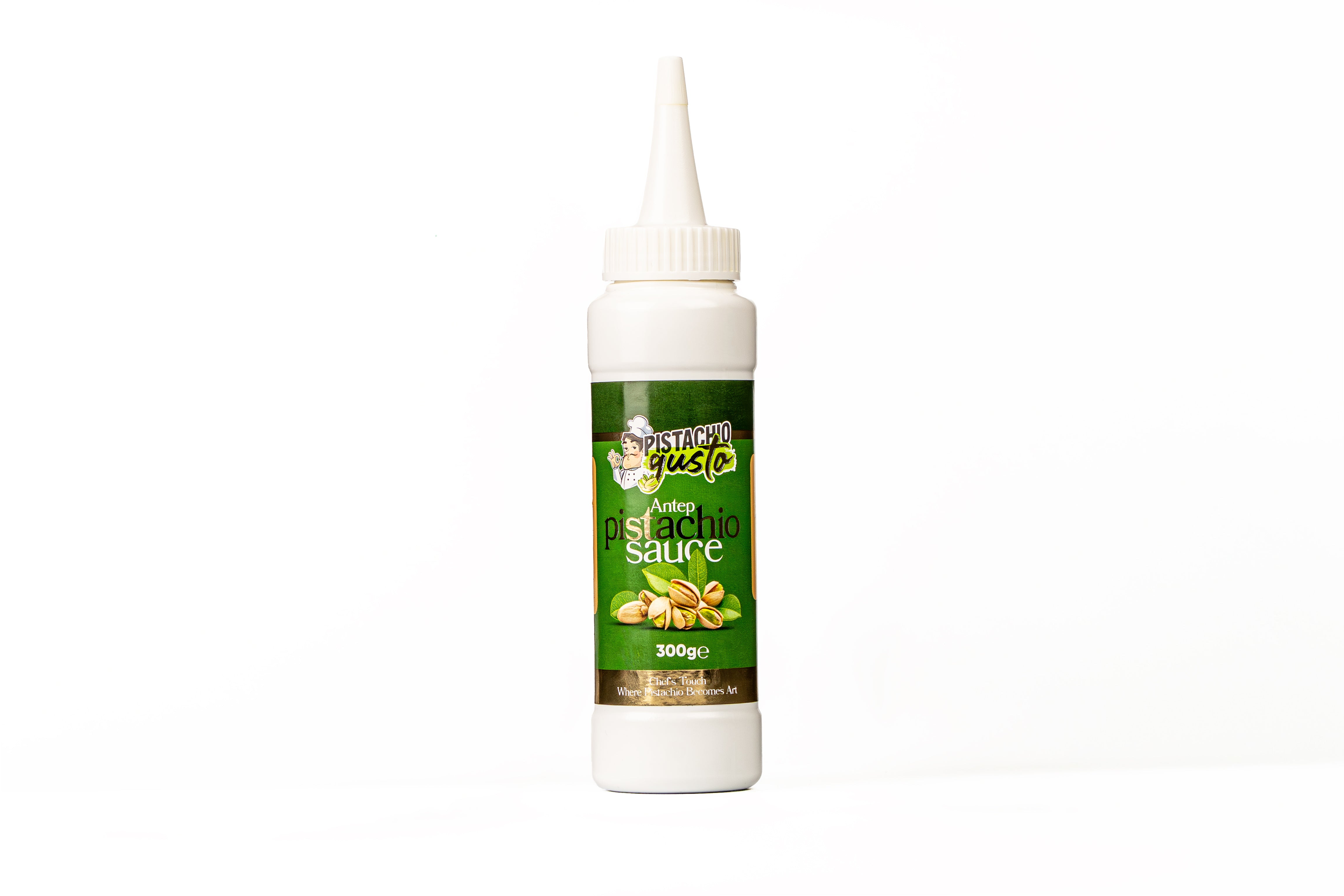 GUSTO PISTACHIO SAUCE SQUEEZE 300 G