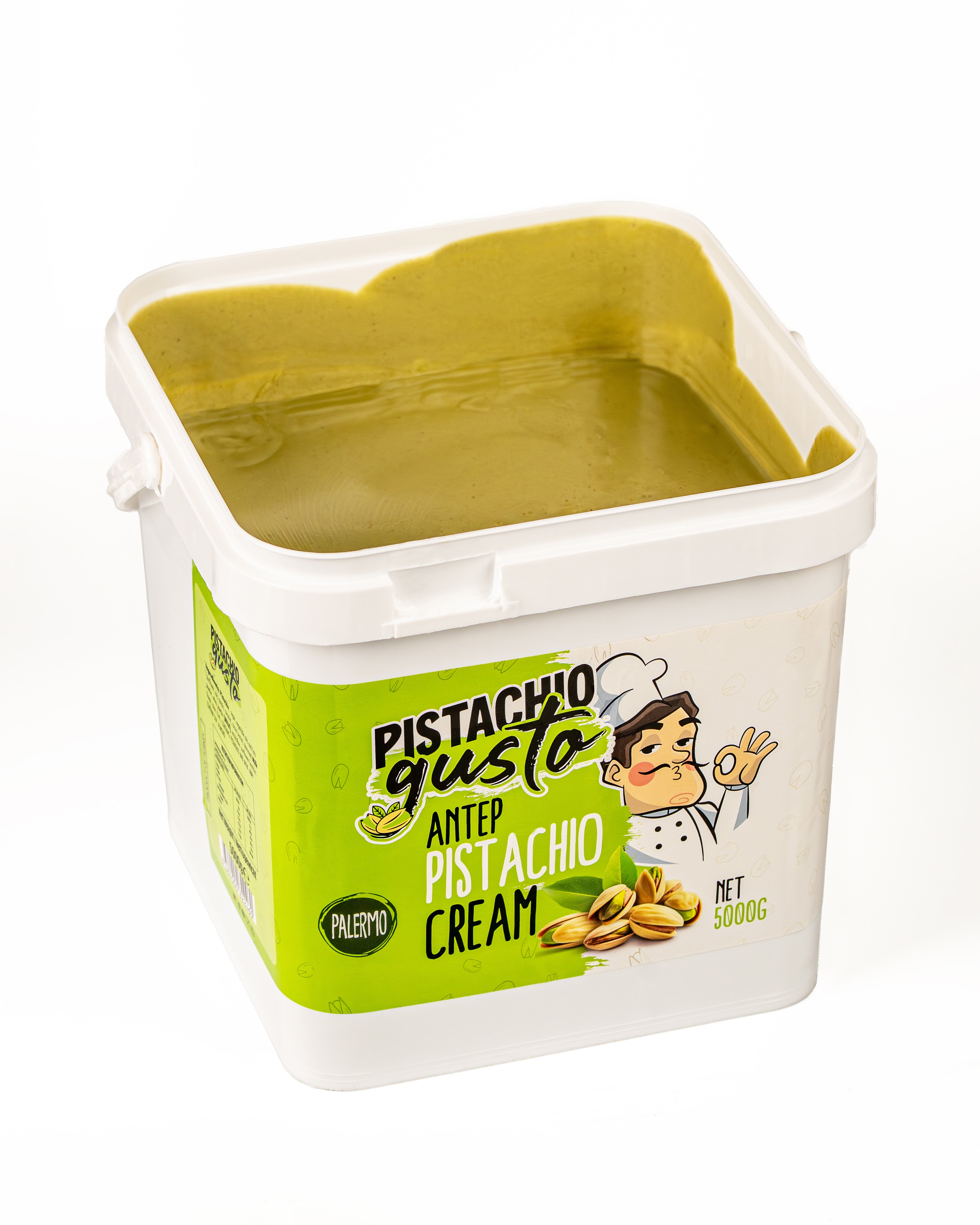 5 KG'LIK KOVA - BYGUSTO %30 FISTIK KREMASI - PALERMO
