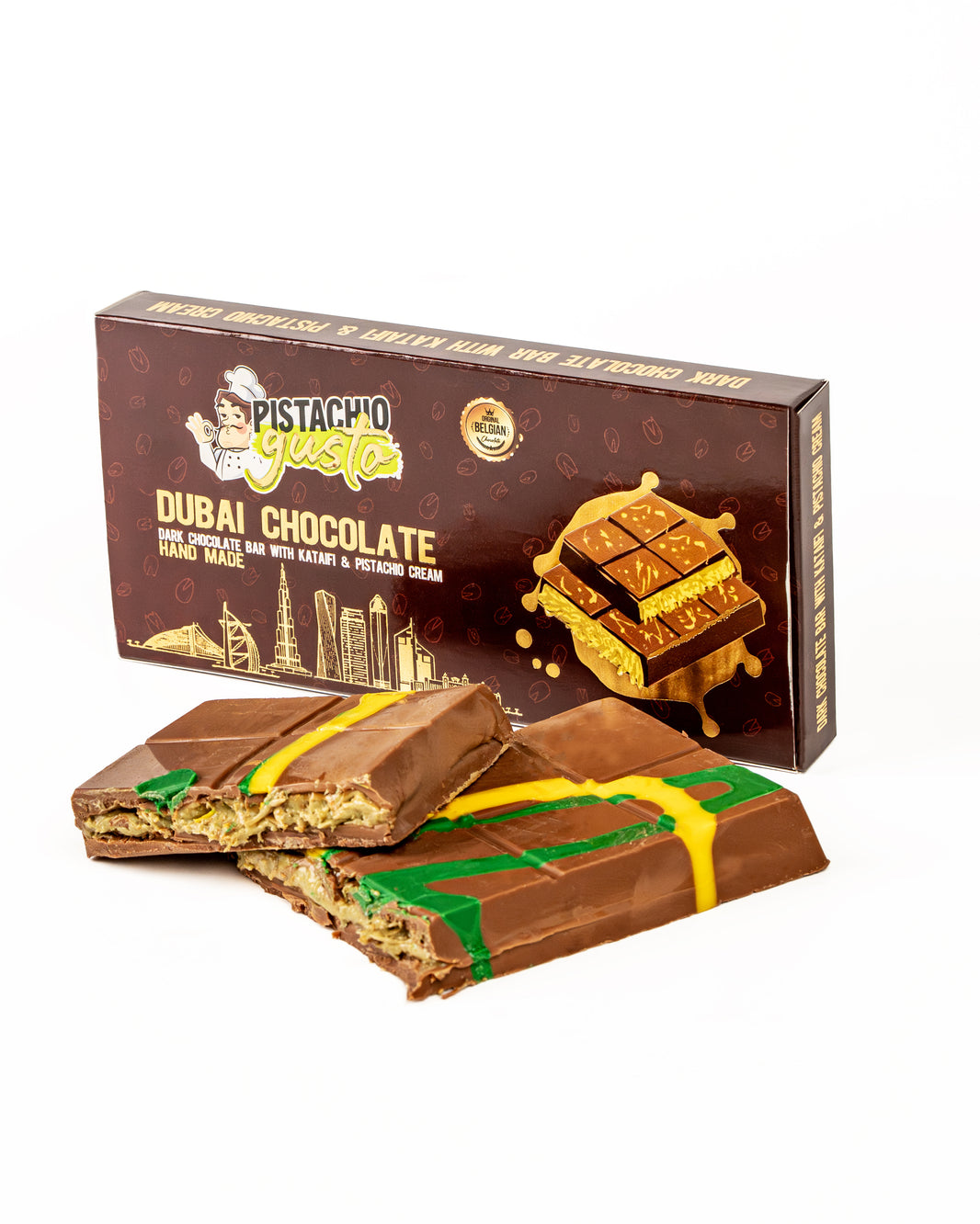 Pistachio Paste Dark Dubai Chocolate 200g
