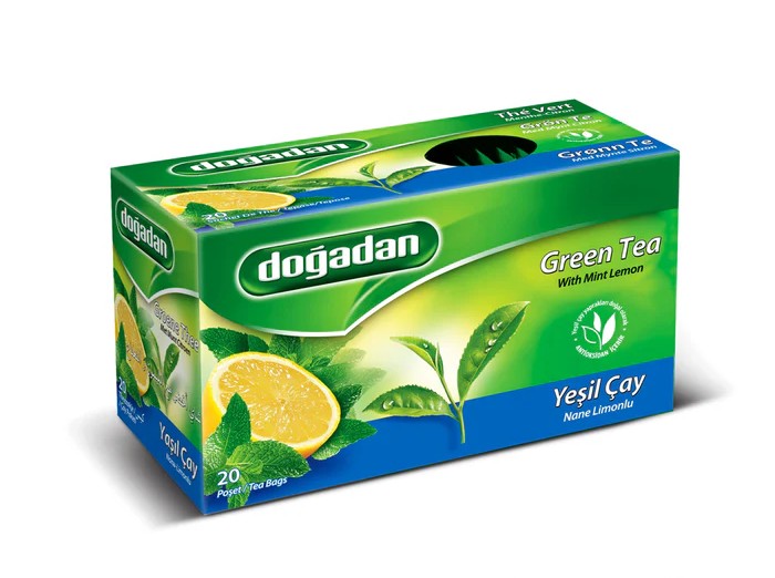 Dogadan Green Tea with Mint & Lemon 20 Bags