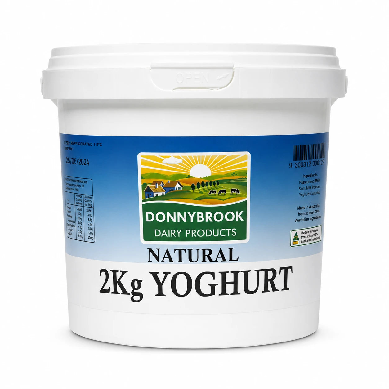 Donnybrook Dairy Natural Yoghurt 2kg