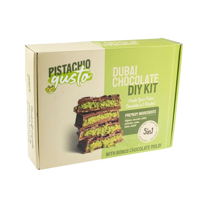 Pistachio Gusto - Dubai Chocolate DIY Kit - 5 in 1