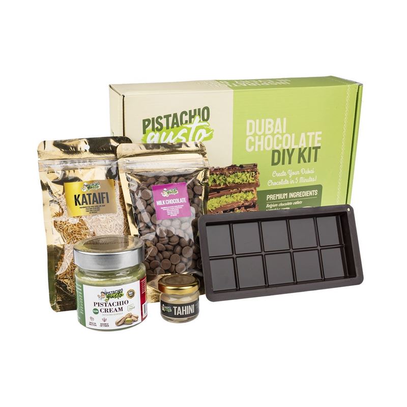 Pistachio Gusto - Dubai Chocolate DIY Kit - 5 in 1