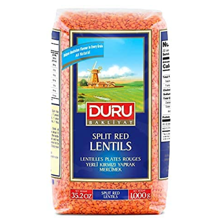 Duru Red Lentils 1kg