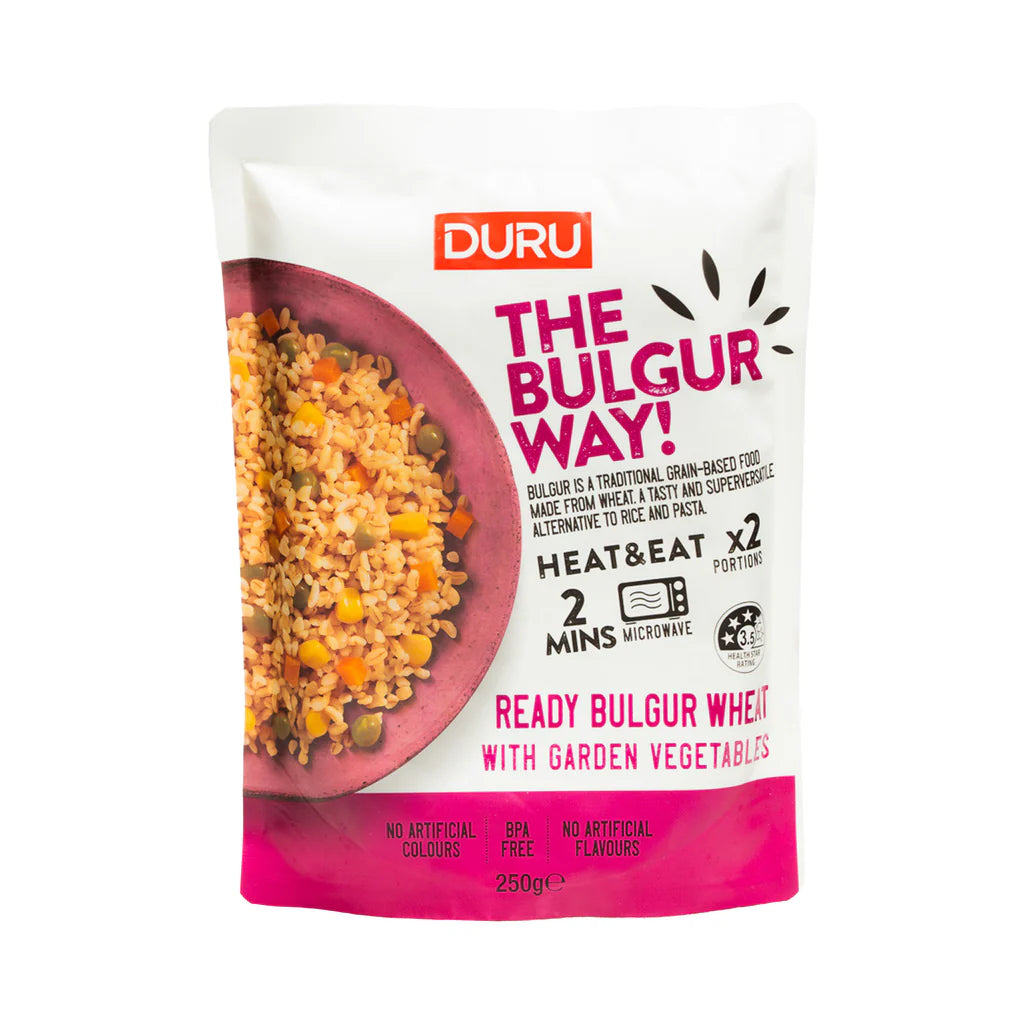 Duru Bulgur Pilaf with Veggies - Ready to Eat 250g