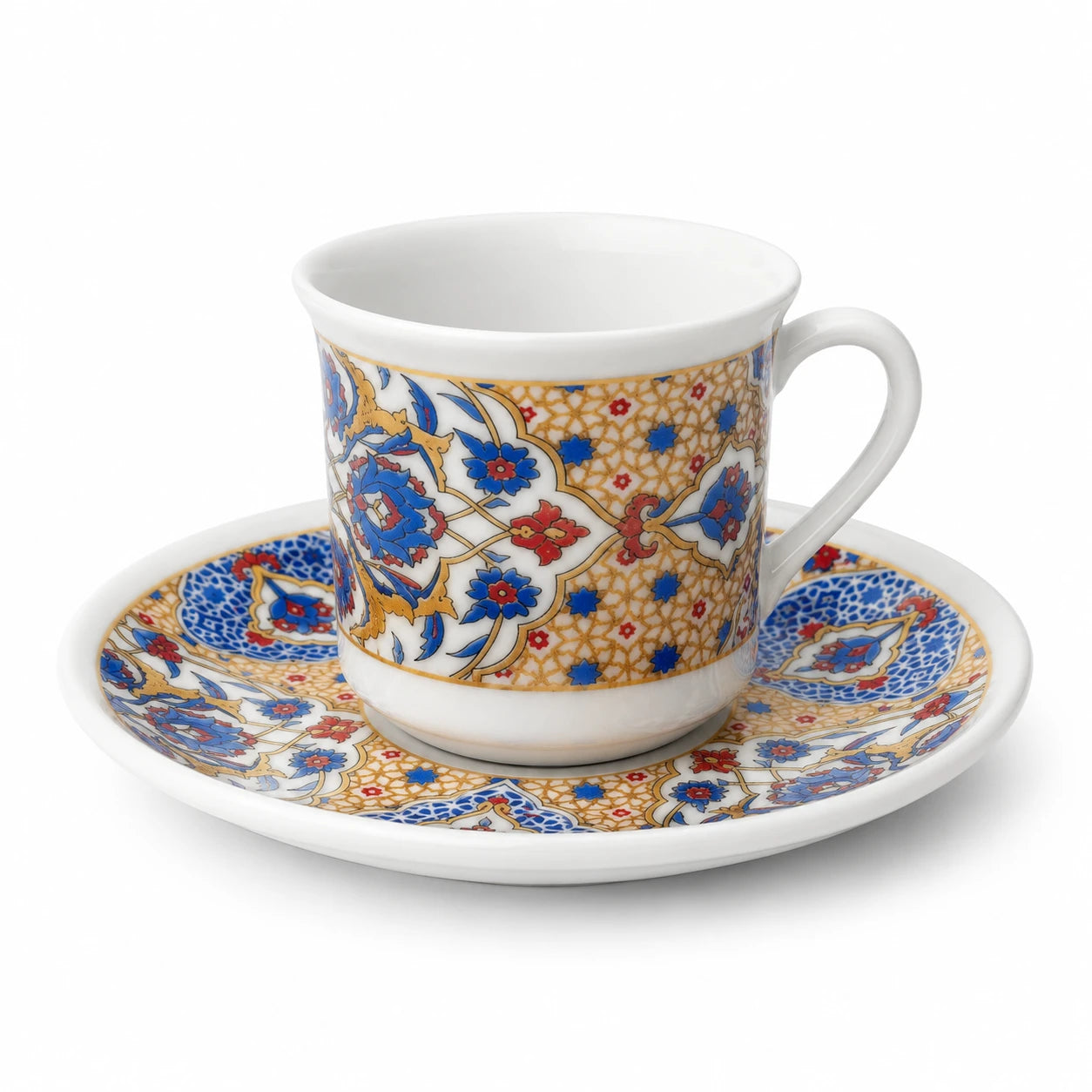 Emir Turkish Coffee Cups - Heritage Set of 6