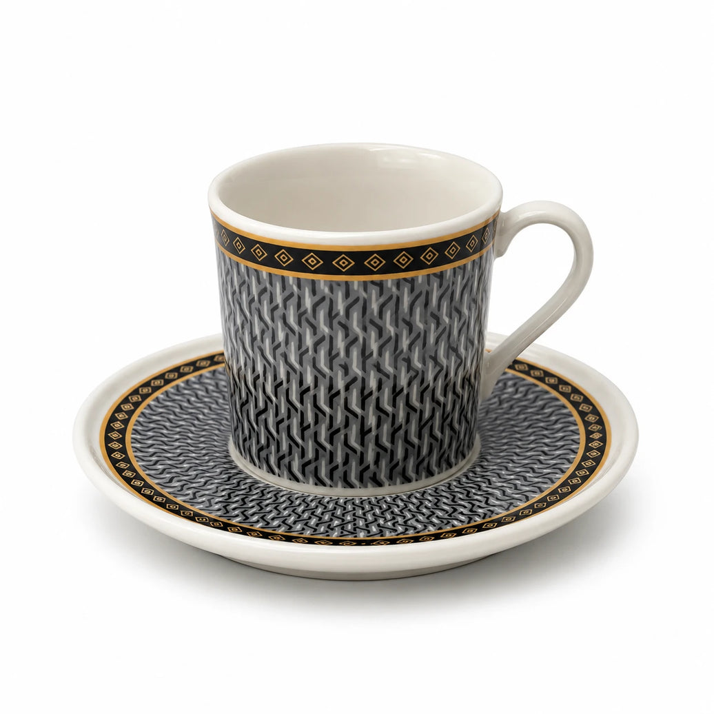 Emir Turkish Coffee Cups - Modern Set of 6