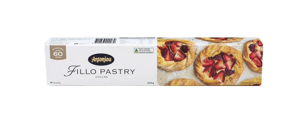 FROZEN ANTONIOU FILLO PASTRY 375GR