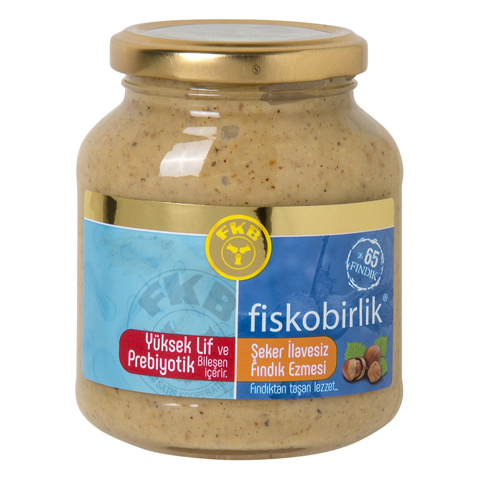Fiskobirlik Hazelnut Spread No Sugar 300g