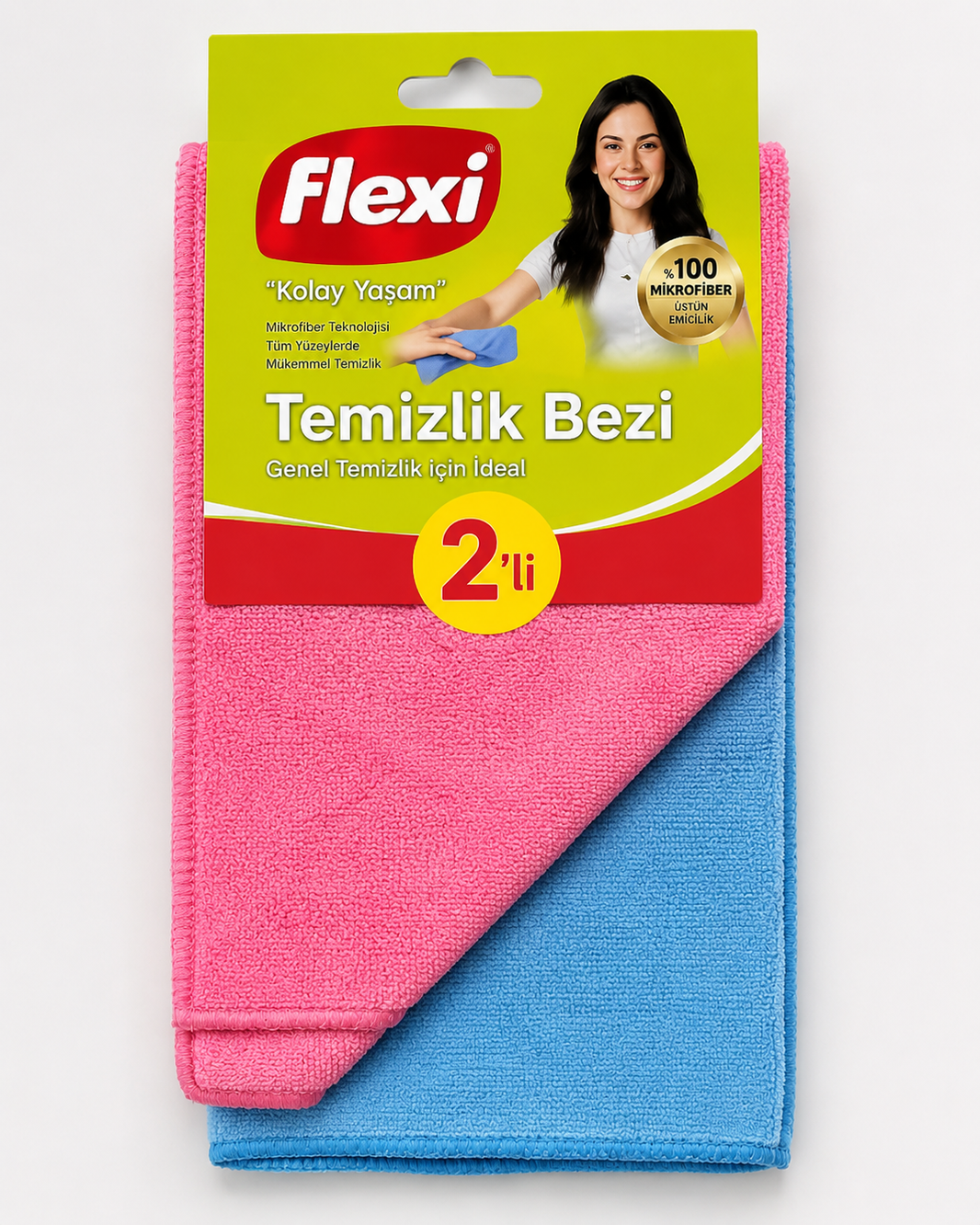 Flexi Microfiber Cloth Temizlik Bezi 2pcs 40X35cm