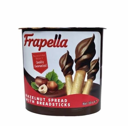 Frapella Hazelnut Spread & Bread Sticks 55 g