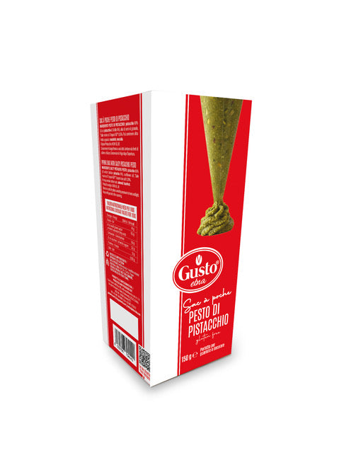 Gusto Etna Pistachio Pesto
PGI Sea Salt Piping
Bag 150g