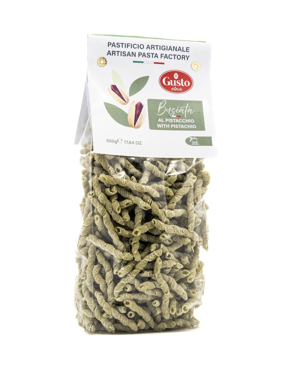 Gusto Etna Pistachio Busiata Artisan Pasta 500g