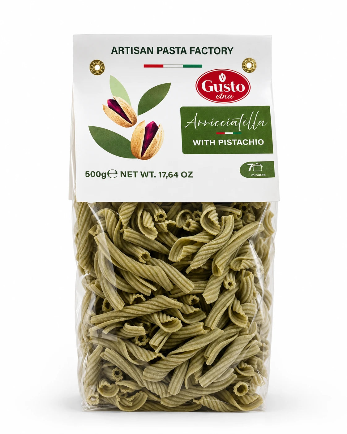 Gusto Etna Arricciatella with Pistachio – 500g