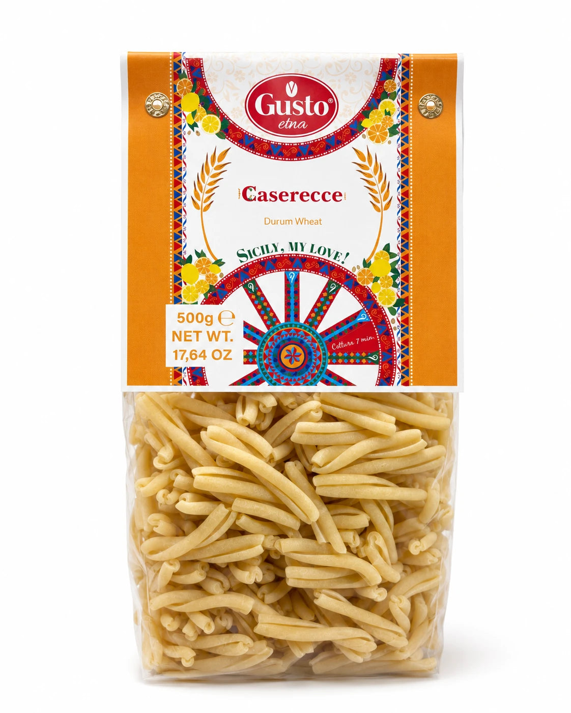 Gusto Etna Caserecce Artisan Pasta 500g
