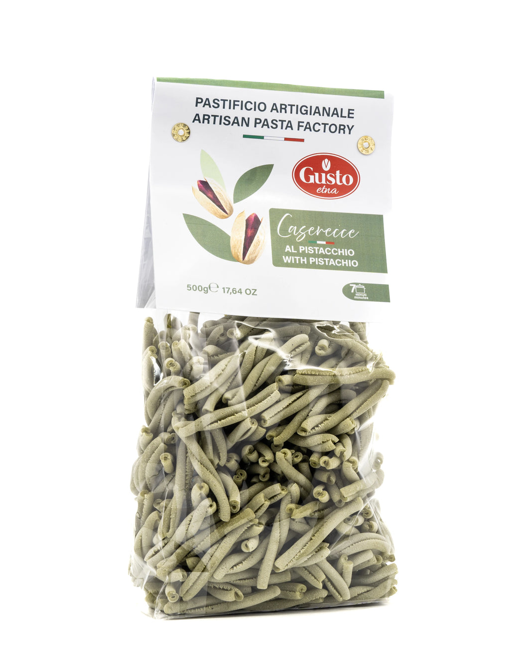 Gusto Etna Fıstıklı Caserecce Zanaatkar Makarna 500g